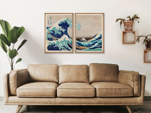 Japanese great wave hokusai - japanese,