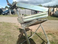 galvanised chainsaw cutting horse