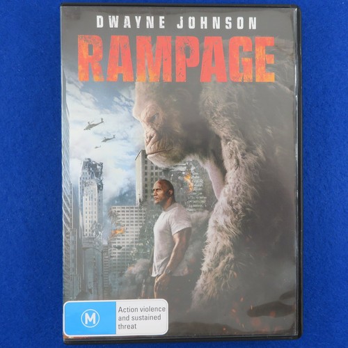 Rampage dwayne johnson dvd - -,
