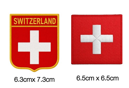 Swiss switzerland flag badge - swiss,
