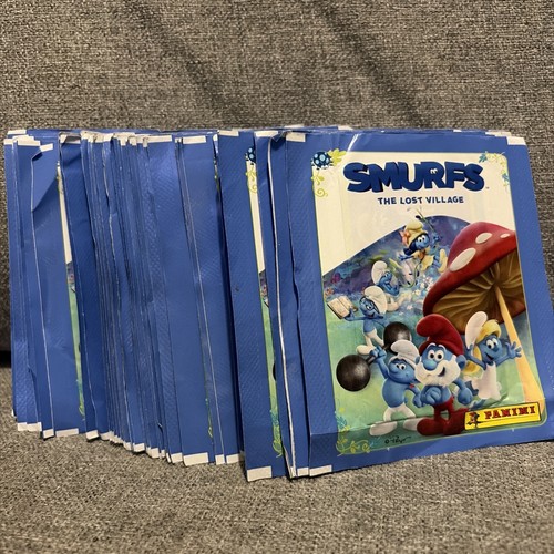 The smurfs sticker packs 60x - smurfs,