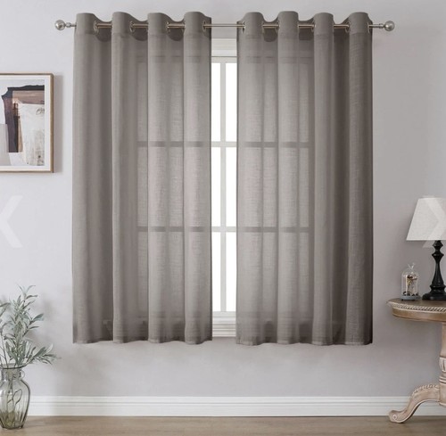 Voile sheer curtains with - voile,