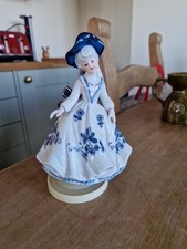 Vintage Porcelain Music Box