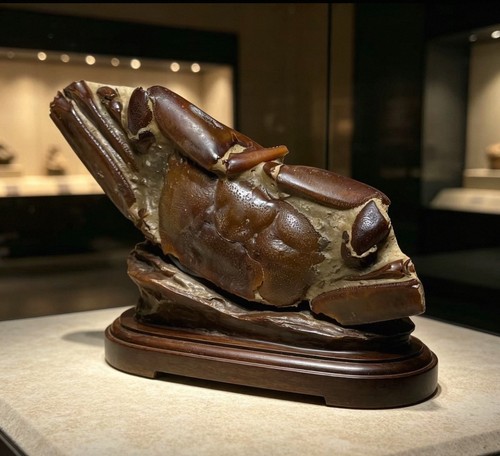 Fossil crab complete - fossil,