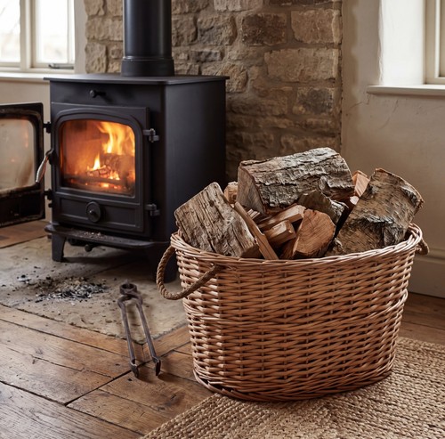 Vidaxl firewood basket willow - vidaxl,