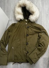 Topshop Parker With Fur Hood