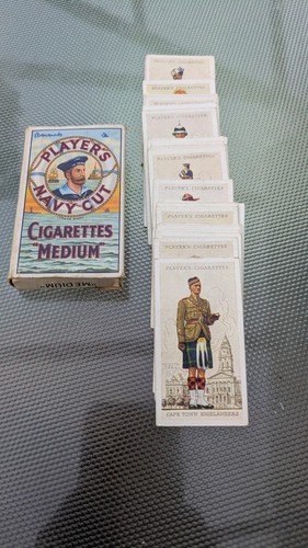 Player cigarette cards - player's,