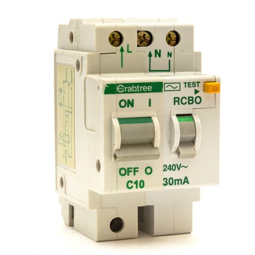 Crabtree polestar rcbo amp - crabtree,