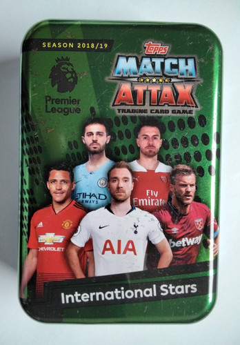 Topps match attax tin - topps,
