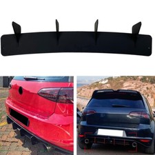 Black Rear Bumper Diffuser