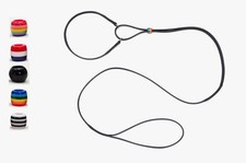 Black Fine Martingale Dog Lead