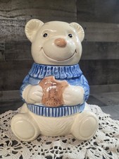 Ceramic 'Bear With Cookie'