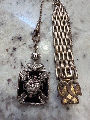 Rare vintage 10k - gold, masonic