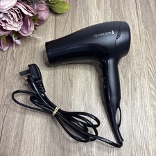 Remington Powerful Ceramic Ionic Hair Dryer 2000 W - Black (D3010 ) No Nozzle