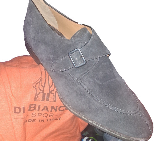 Bianco nwb parma suede monk - nwb,