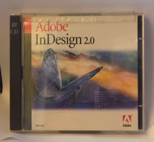 Adobe InDesign 2.0, Full with Serial number , Mac, Vintage Software UNOPENED