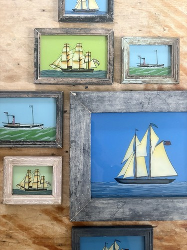 Nautical reverse glass - reverse,