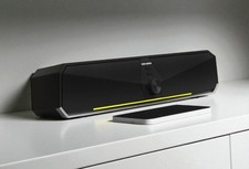 Senzer CS30 PC Speakers Soundbar Bluetooth USB - NO JACK - Stereo RGB LED 16.5in