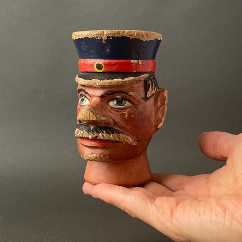 Constable hand puppet - constable, head