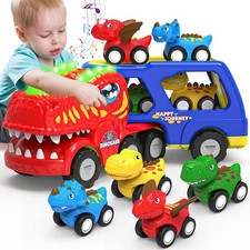 5 PCS Dinosaur Car Toys