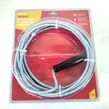 Amtech Flexible Drain & Waste Pipe Unblocker 5 Meter New