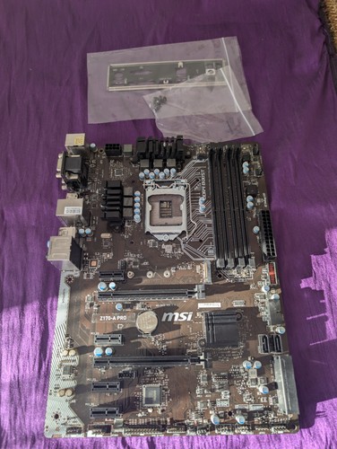 Msi z170 pro motherboard - pro,