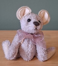 Charlie Bears BAG BUDDY MO Mouse 13cm Plush Keyring NEW with TAGS