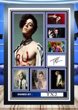 130) tx2  signed a4 photograph