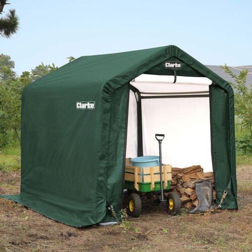 Clarke canvas garden - garden, shed