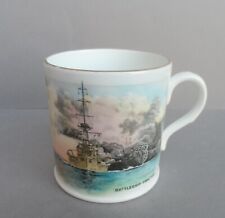A Shelley Late Foley Nursery Ware Naval Scenes "Battleship Practice" mug. C.1914