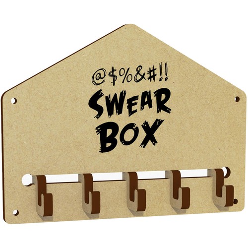 Funny swear box key holder - key,