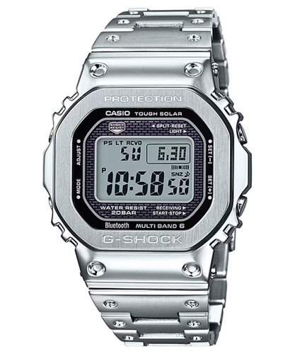 Casio shock stainless steel - stainless,