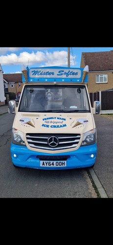 Mercedes sprinter ice - mercedes, cream