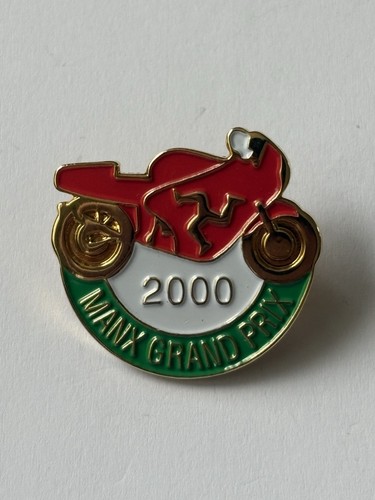2000 manx grand - 2000, badge.