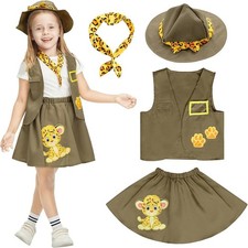 Girls Safari Costume Zoo