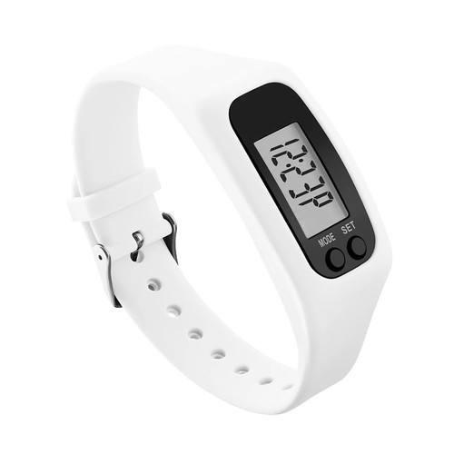 Led pedometer bracelet step - led,