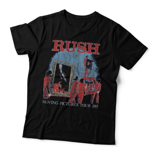 Rush shirt 1981 moving - rush,