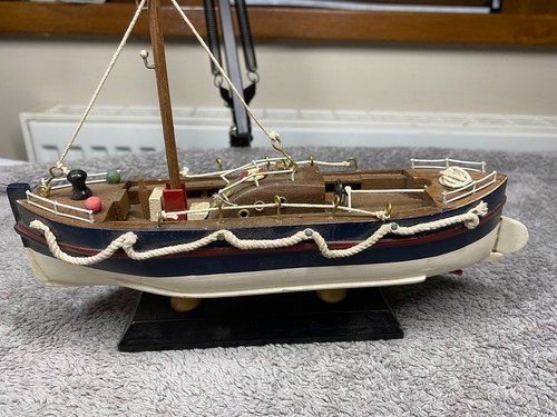 Vintage model lifeboat - model,