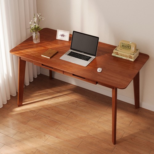 Computer desk with drawers - computer,