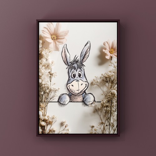 Winnie the pooh art print - the,
