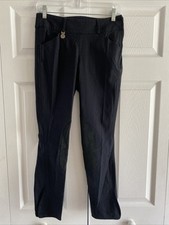 Pikeur Womens Black Victory EU 38 Breeches US 26 Equestrian Pants
