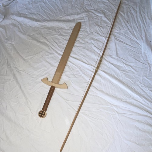 Wooden medieval kids costume - medieval,