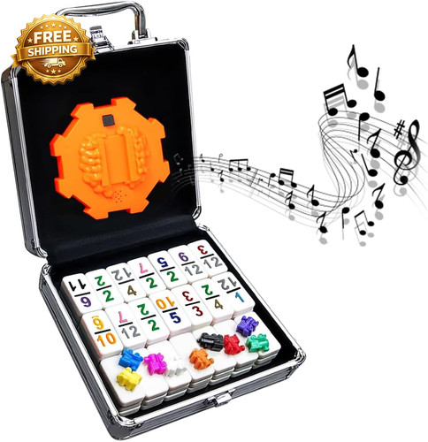 Mexican train dominoes set hub - train,