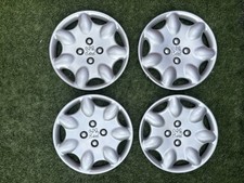 Set Of 4 Peugeot 106 306 Wheel Hub Cover Cap Trim 13" Genuine 9628301877