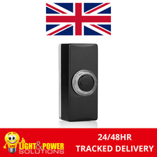Black Illuminated Door Bell