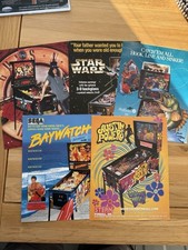 Pinball original flyers - pinball,