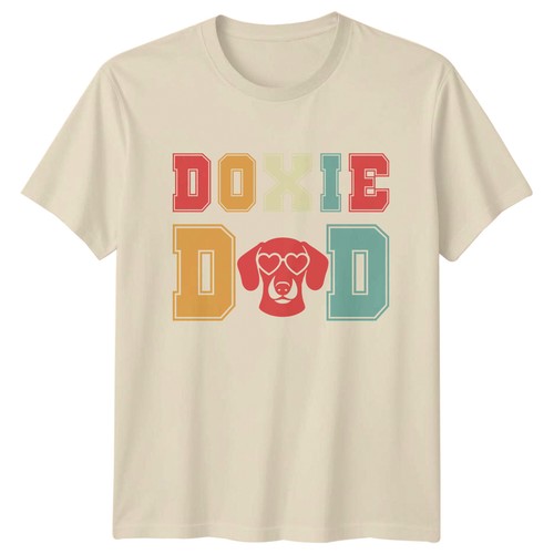 Doxie dad mens shirt - doxie, t-shirt