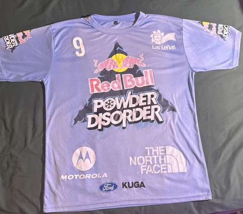 Red bull powder - red, ski