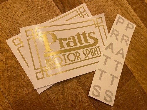 Pratts motor spirit art - , deco