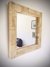 Driftwood Mirror - Wooden Mirror - Reclaimed Wood Mirror - Sustainable - Rustic